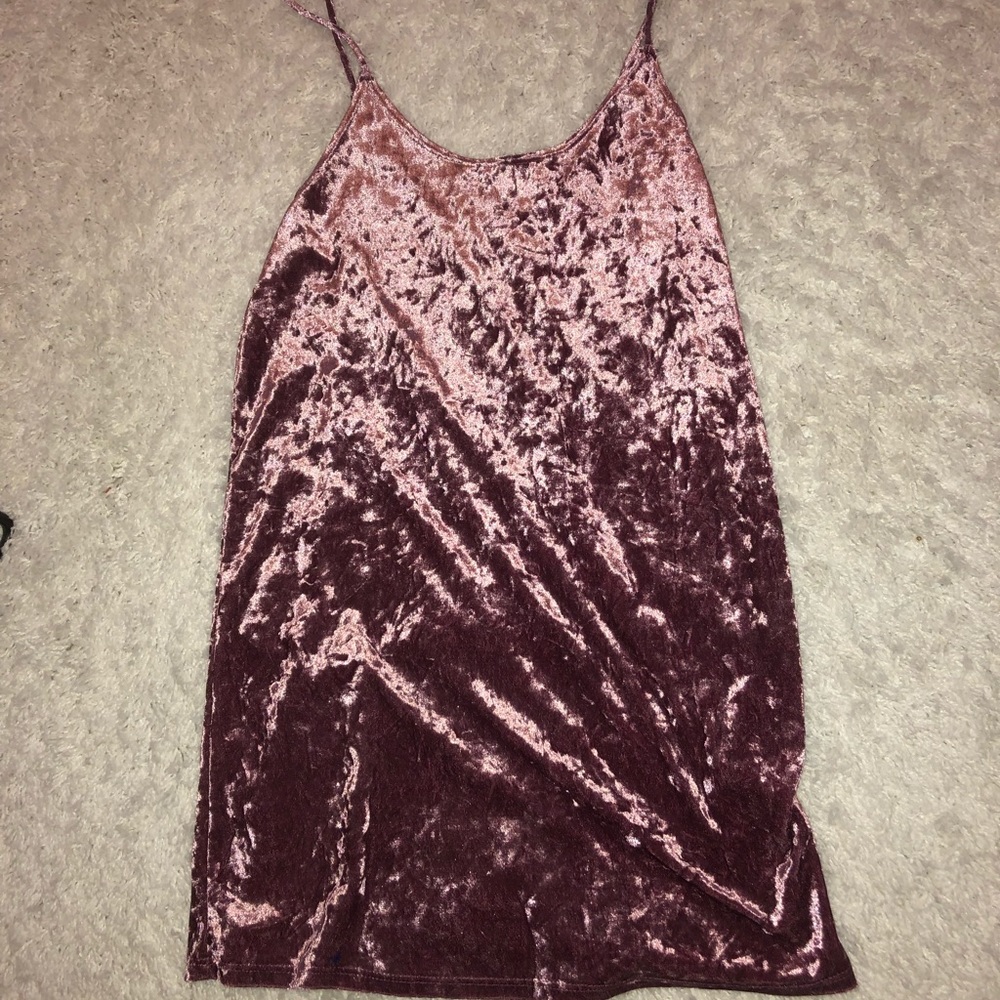 Crush Velvet Mini Dress